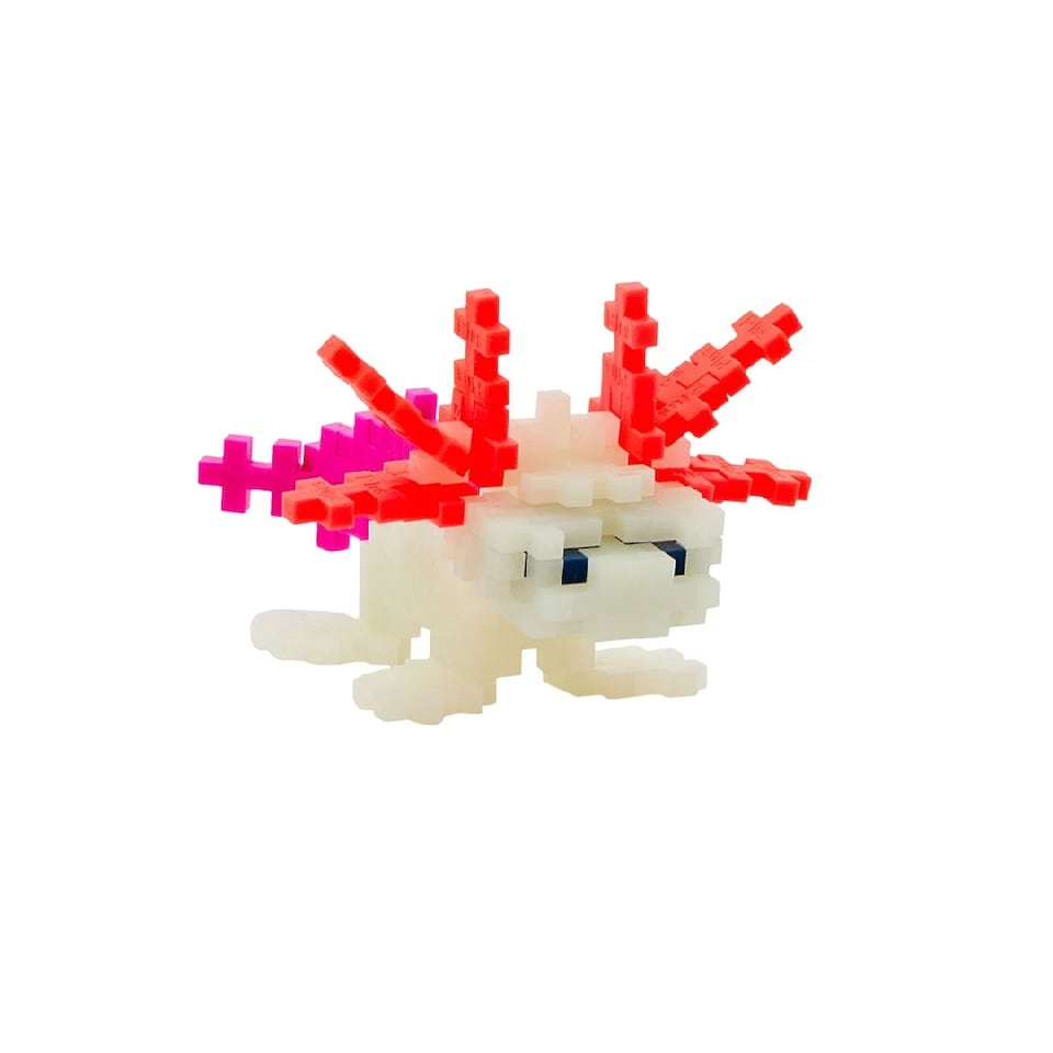 image 1 of Plus Plus Axolotl Tube 100 Piece Construction Kit