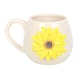 image 1 of Something Different Hello Sunshine Sunflower 3D Rounded Mug - Ceramic/Yellow - One Size