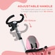 image 6 of HOMCOM 6 in 1 Trike for Toddler 1-5 Years with Parent Handle, Pink