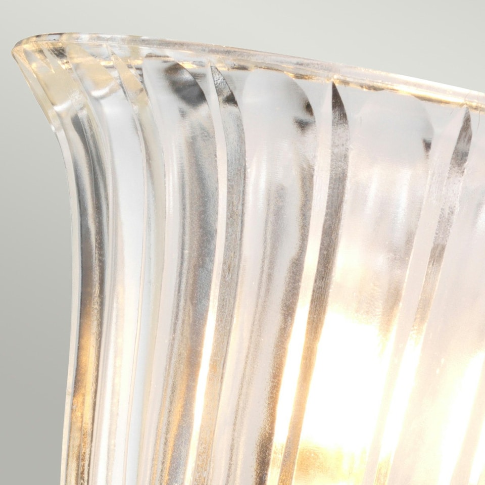 image 1 of Austen 1 Light Bathroom Wall Light Polished Brass IP44, G9