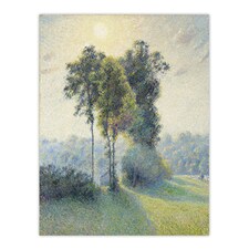 Sunset Landscape at Saint Charles Pissarro Huge Wall Art Poster Print