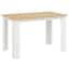 Oak wood effect, white