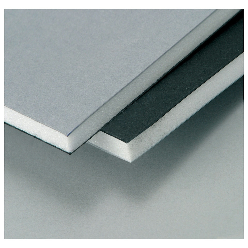 Black/Grey Foamboard - 5mm A3 (10 sheets)