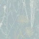 image 4 of Superfresco Easy Duck Egg Metallic Organics Floral Wallpaper Blue | Duck Egg