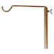 image 1 of Gold Metal Table Clamp Pole Hook Rail Stand Garden Lantern Hanger Party Rod | Gold | Set of 2