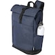 image 3 of Avenue Hose 15.6" Roll Up Laptop Bag - Heather Navy - One Size