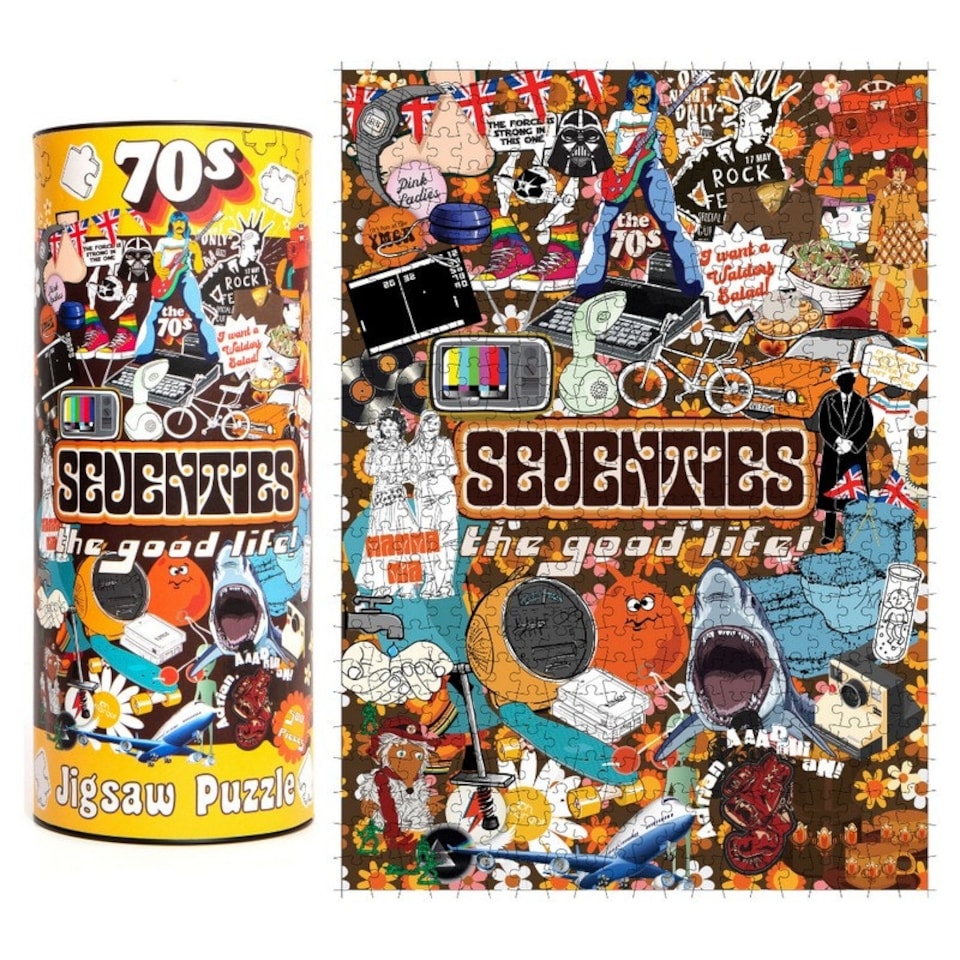image 1 of Seventies - Better In My Day Jigsaw Puzzle