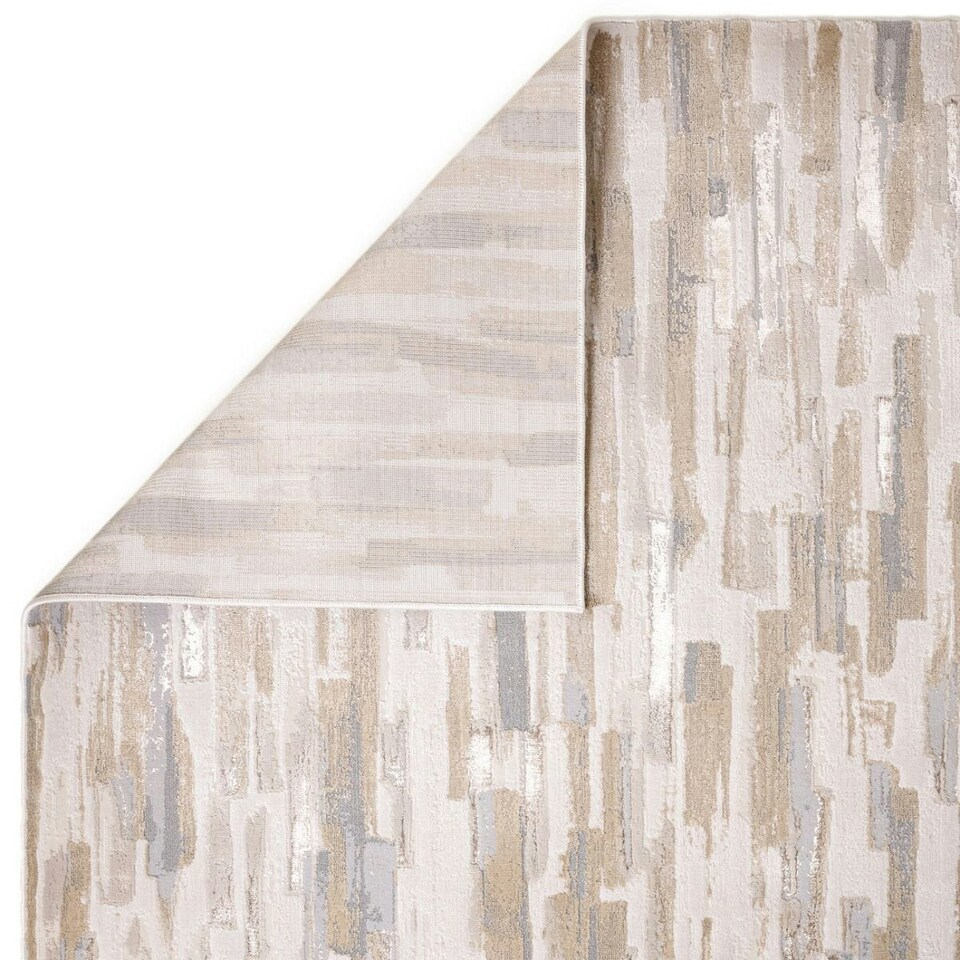 image 1 of Modern Anti-Shed Rug, Luxurious Abstract Rug for Bedroom, Living Room, 8mm Thickness Dining Room Rug-120cm X 170cm Grey | 120cm X 170cm