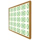 image 4 of Green extraordinary boho chic summer design (Picutre Frame) Brown | S