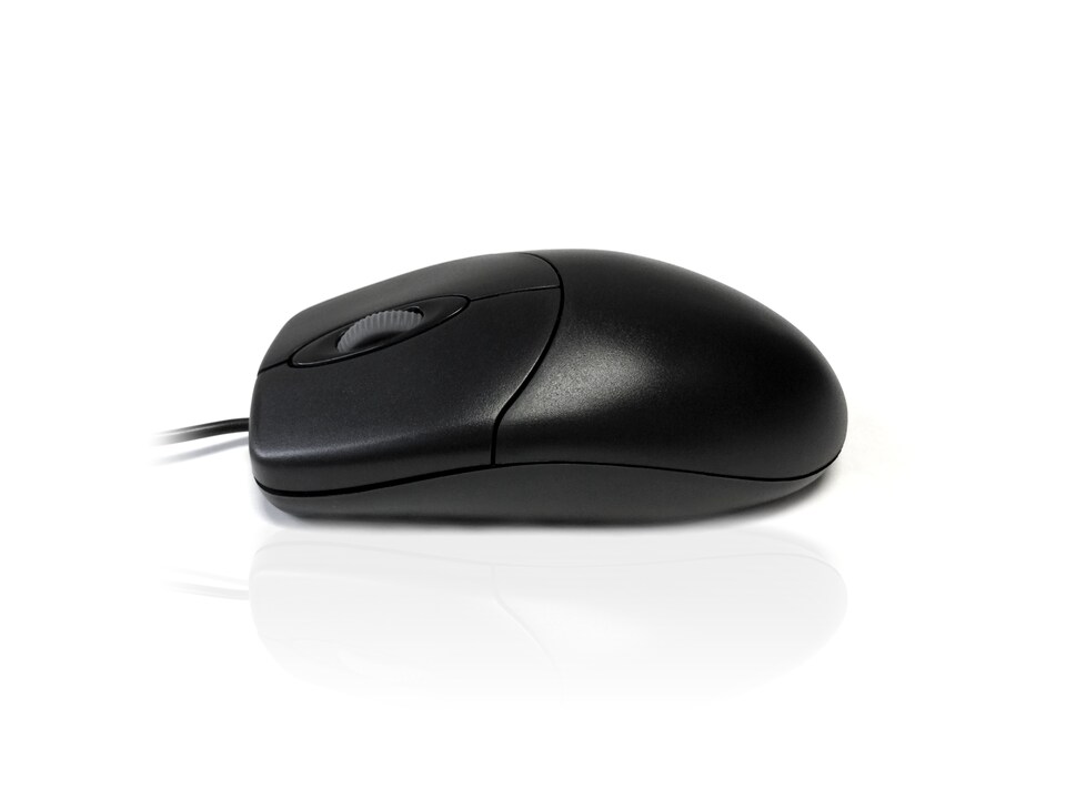 image 1 of Accuratus 3331 Mouse - USB 1000dpi Optical Full Size Professional Mouse - Black