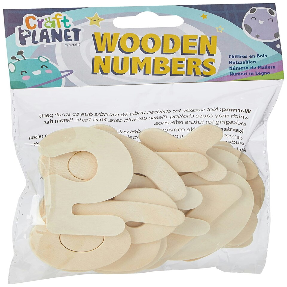 Wooden Numbers (20pcs)