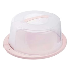 Keeeper Pink Round Cake Container 38cm with Lid