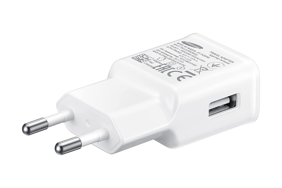 image 1 of Samsung 15W EU Mains Charger White with A to C Cable - EP-TA20EWECGWW