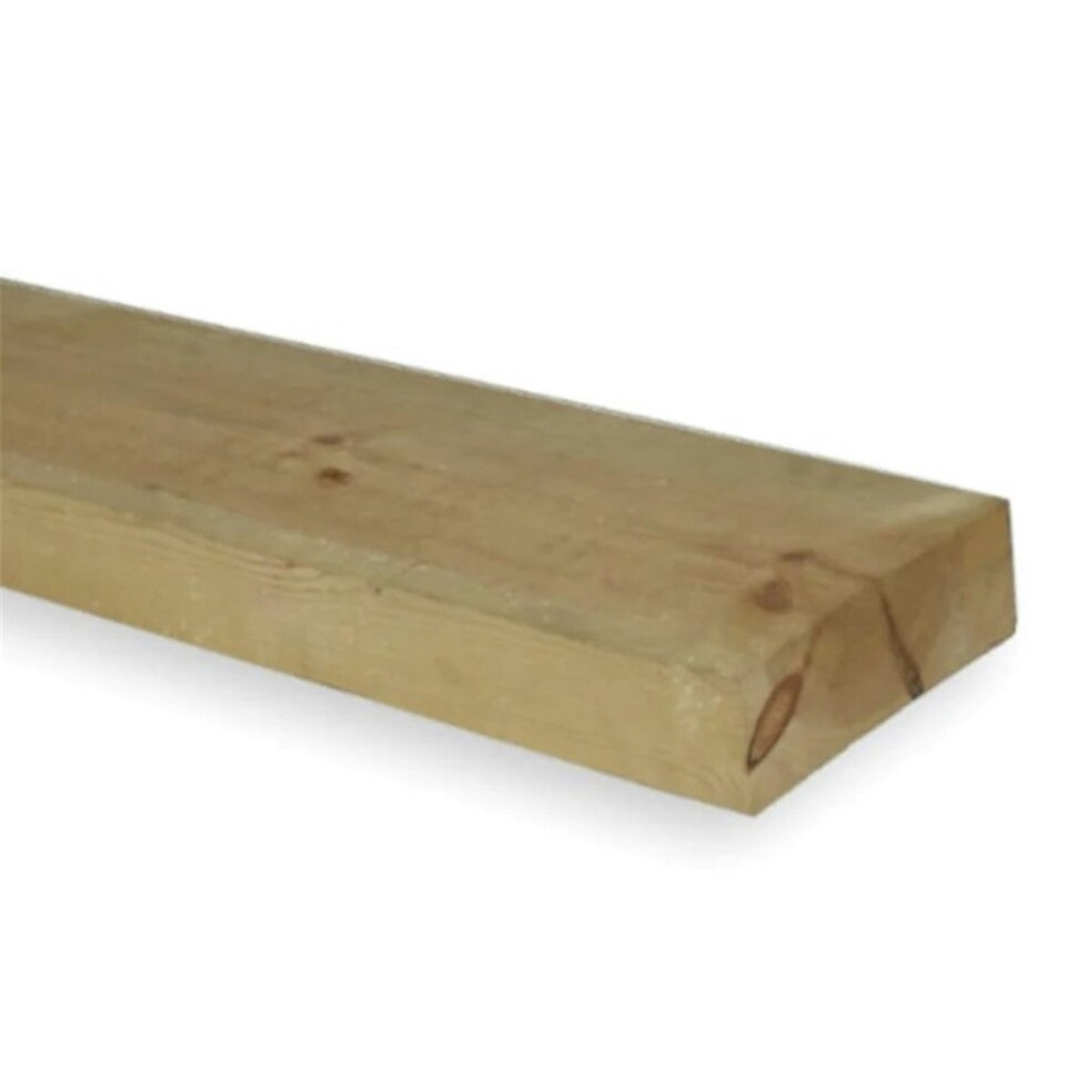 image 1 of PACK OF 5 (Total 5 Units) - 75mm x 250mm (9" x 3") Sawn Timber Carcassing Wood Softwood Timber - 2.1m Length