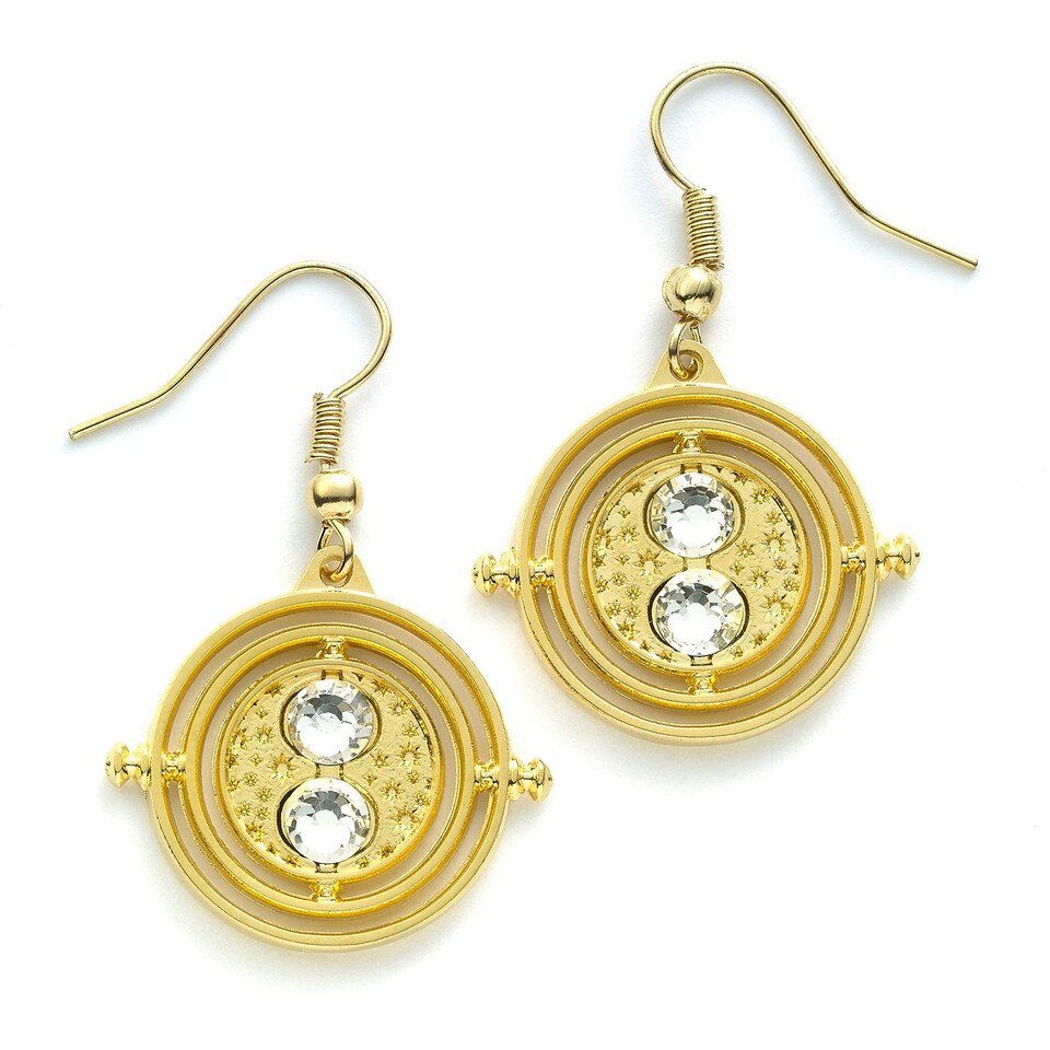 image 1 of Harry Potter Fixed Time Turner Earrings- WE0100