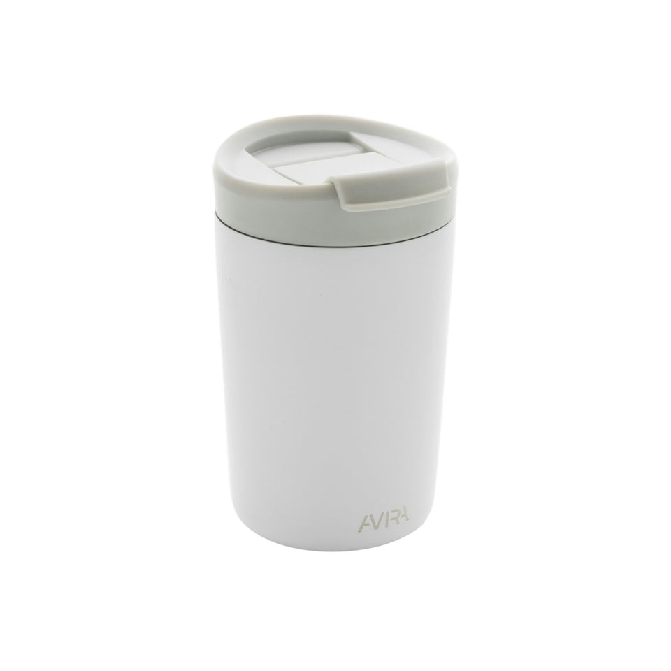image 1 of Avira Alya Recycled Stainless Steel 300ml Tumbler - White - One Size
