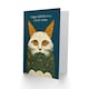 image 2 of Nanny Magnificent Moggie William Morris Style Elegant Retro Cat Birthday Card