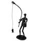 image 5 of Metal Sculpture off a Man with a Fishing Rod Reeling in his Catch Rustic Figurine Hobby Gift Sweet Memories Grandfather Father Son Vintage Decor Gift Present