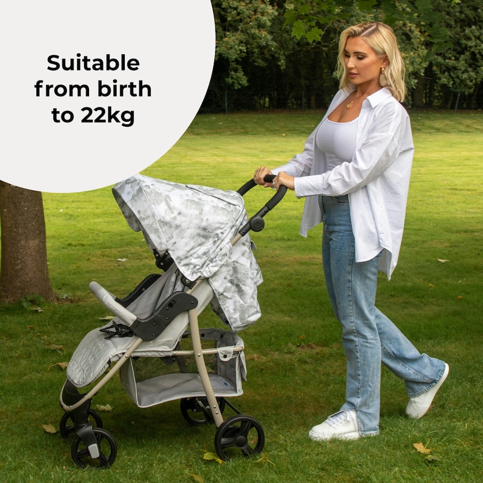 image 1 of MB30 Plus Pushchair - Grey Tie Dye
