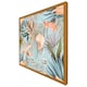 image 5 of Pink tropical flowers (Picture Frame) White | XS