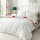 image 4 of D & D Abstract Poppy Duvet Cover Set Red