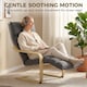 image 6 of HOMCOM Accent Chair, Leisure Lounge Chair Armchair with Footrest