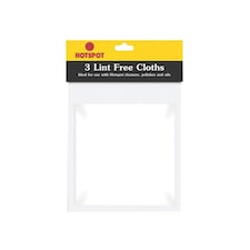 Hotspot Lint Free Cloths - Multi Colour - One Size