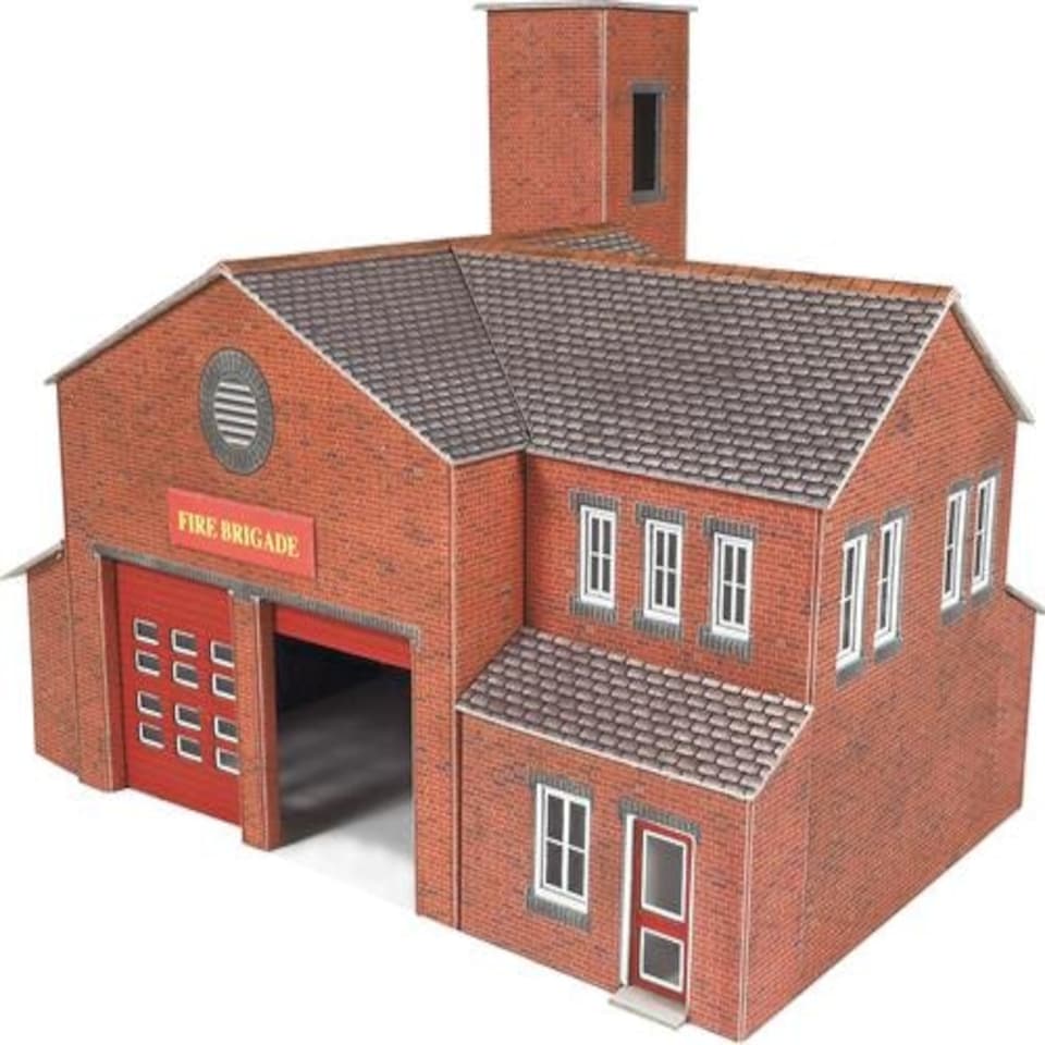 Metcalfe Modern Fire Station Card Kit
