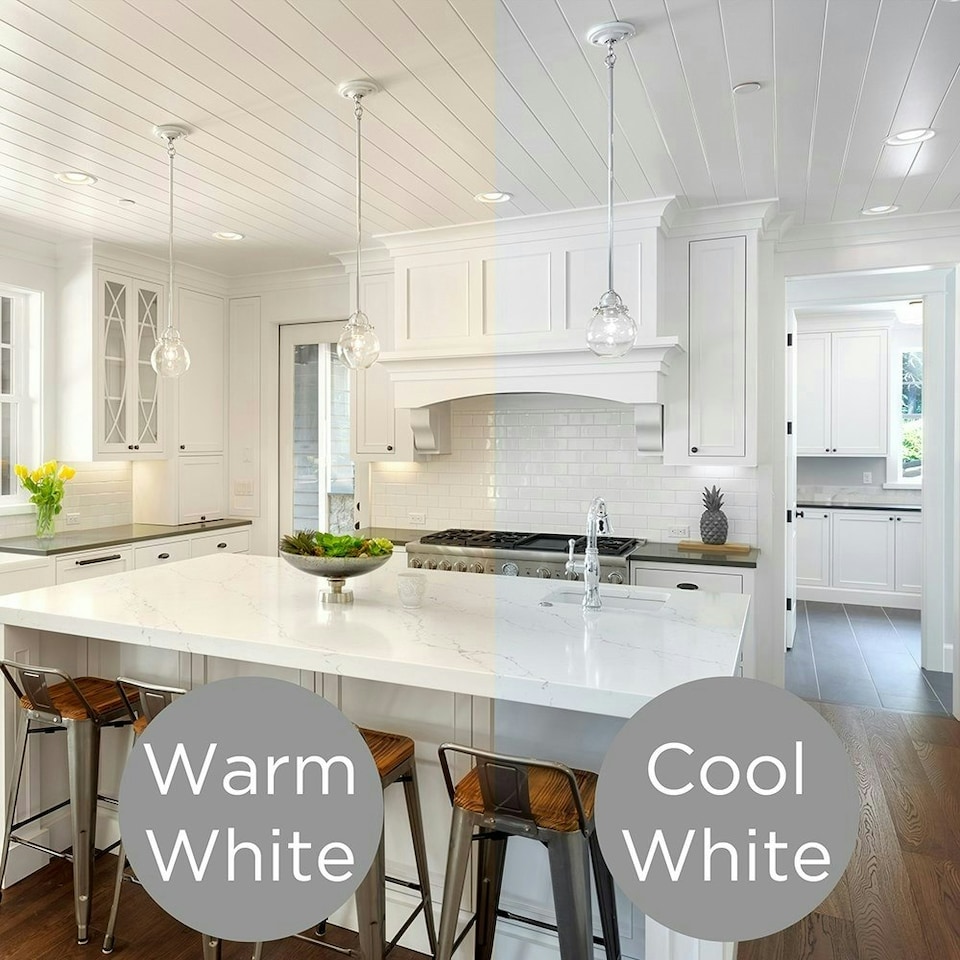 image 1 of ValueLights 6 Pack E14 White Plastic Candle LED 4W Warm White 3000K 400lm Light Bulb
