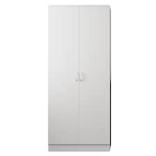 FWStyle Tunis 2 Door Wardrobe Matt White White