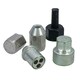 image 1 of 3/8" UNF Locking Wheel Nuts Nut For Trailer Caravan Suspension Hubs