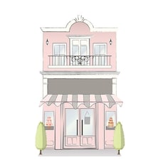 French Patisserie Star Mini Cardboard Cutout 97cm