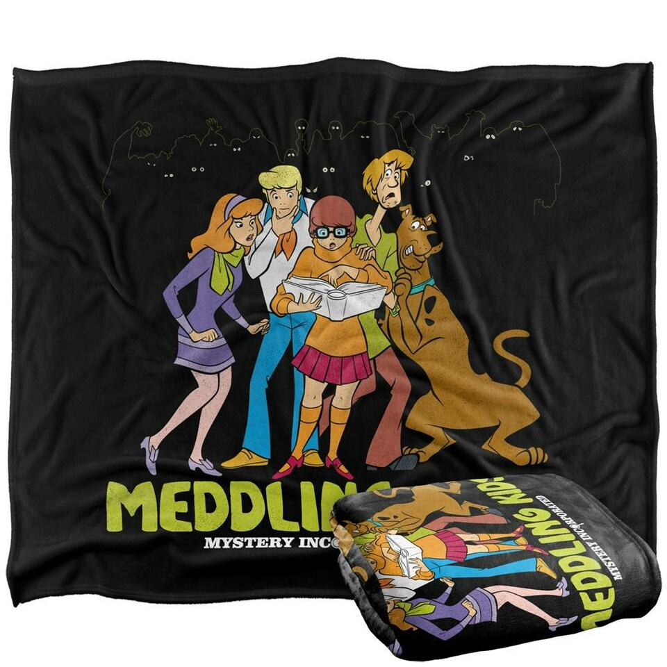 image 1 of Scooby Doo Meddling Kids Blanket - Multicoloured - One Size