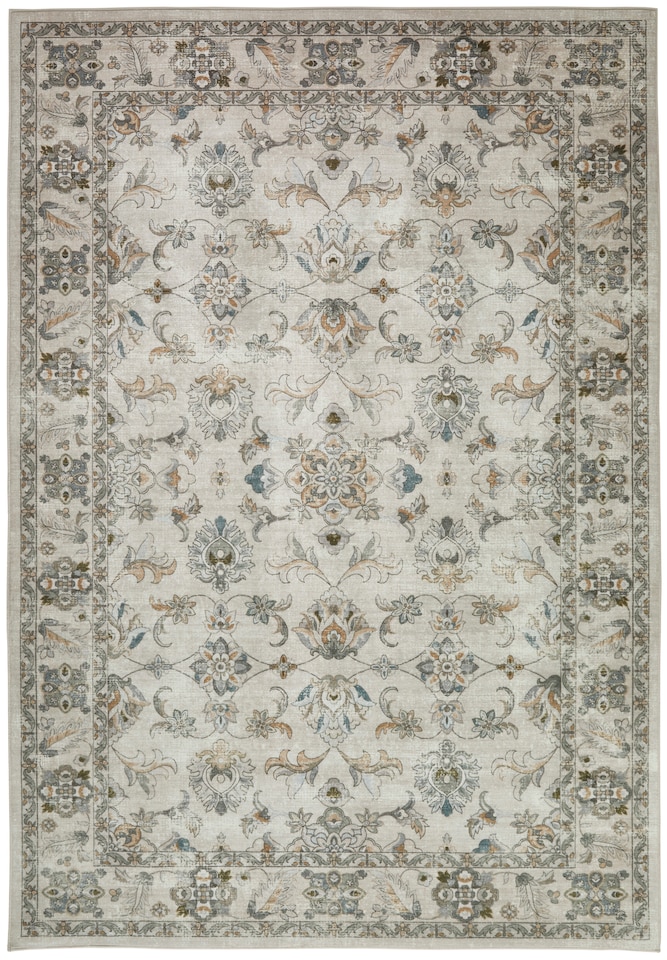 image 1 of Concept Looms Liberty LIB204 Taupe   Washable Non-Slip Velvet-Feel Rug, 300cm x 200cm