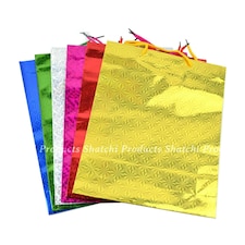 4 Assorted Large Holographic Decorative Paper Gift Bags Multi