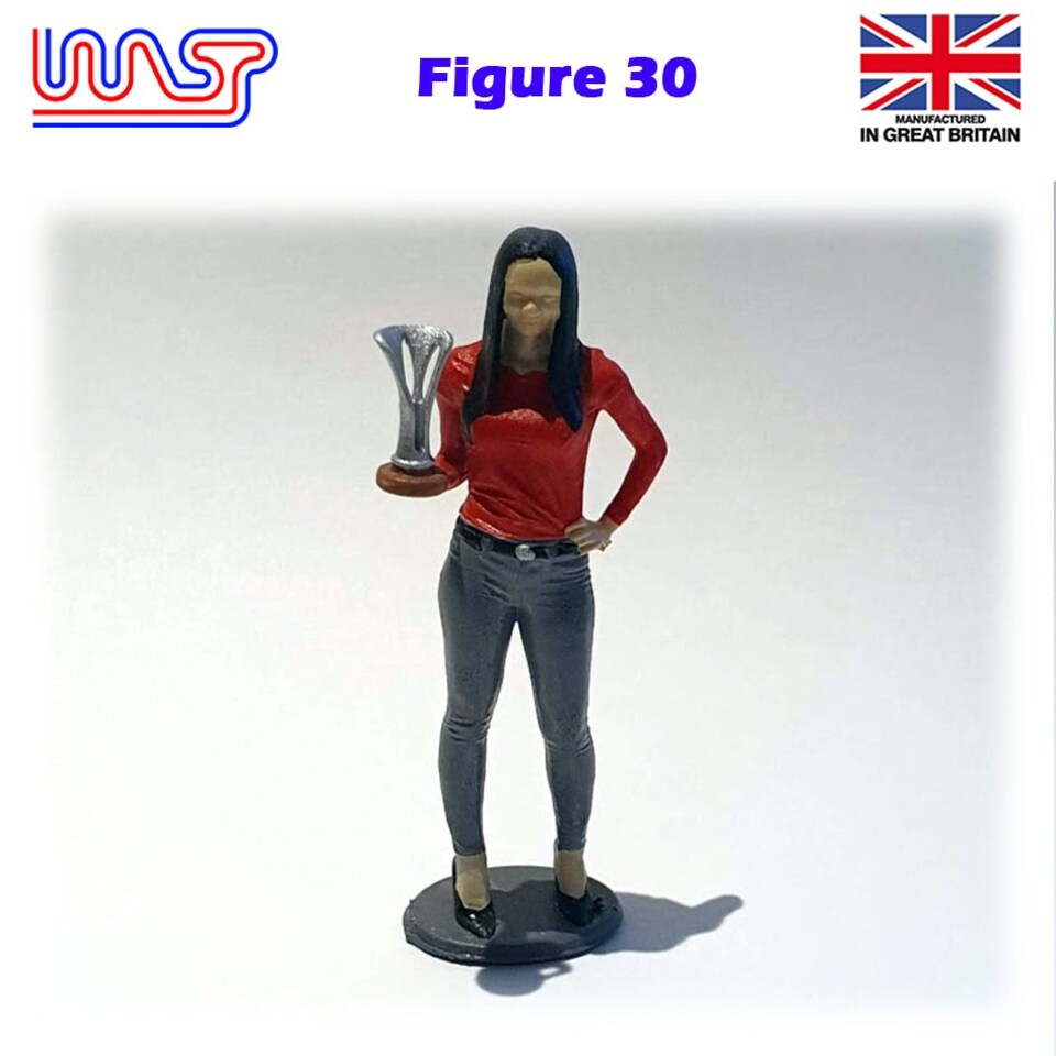 Trackside Figure Scenery Display No 30 New 1:32 Scale WASP