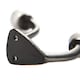 image 3 of Hammer & Tongs White Ceramic Ball Hat & Coat Hook - W30mm x H105mm - Black