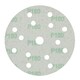 image 4 of 150mm Sanding Discs Aluminium Oxide Abrasive 180 Grit 15 Hole Hook + Loop 100pc