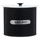image 5 of Liberty Black Enamel Bread Bin Black