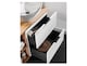 image 8 of Bathroom Vanity Unit 600mm White Cabinet Modern Wall Hung Floating Drawers Ribbed Fluted Adel