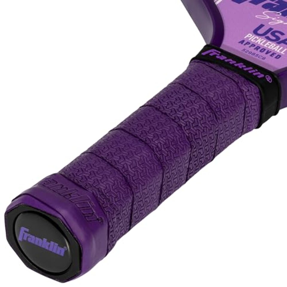 image 1 of Franklin Sports Pro Pickleball Paddle - Signature Series With Maxgrit Surface - Usapa Approved - 16mm Polypropylene Core - Lilac