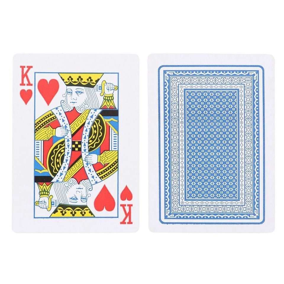 image 1 of Something Different King Of Our Hearts Playing Card Deck Set (Pack of 24) - Multicoloured - One Size
