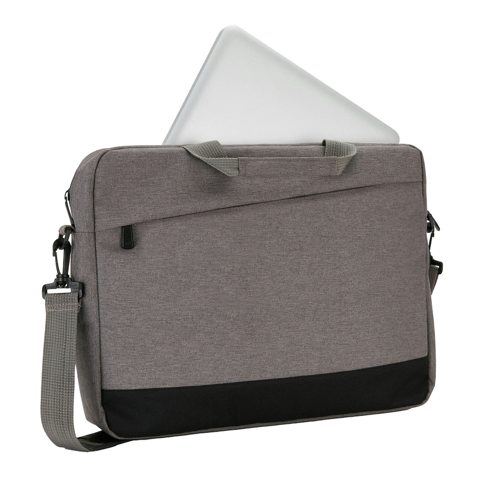 image 1 of XD Collection Trend Laptop Bag - Grey - One Size | Grey