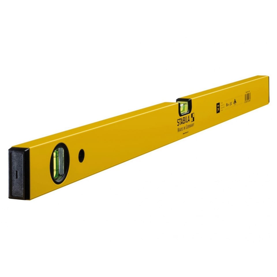 Stabila 70 Single Plumb Box Section Spirit Level - Multi Colour - 80cm