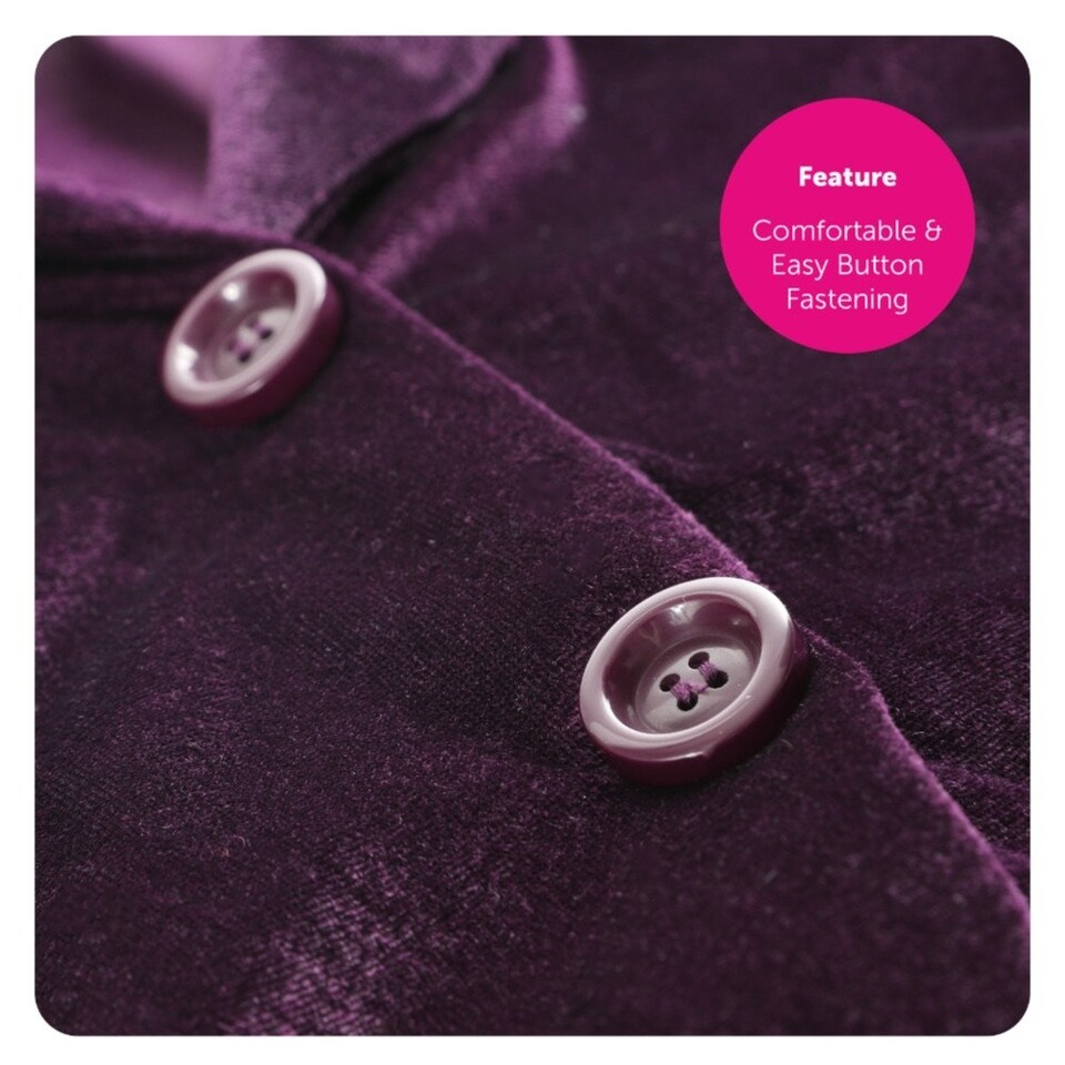 image 1 of Factory Boss Costume - Golden Ticket Purple | XS