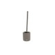 image 1 of Toilet Brush DKD Home Decor Grey Cement Stainless steel 10 x 10 x 36 cm Grey
