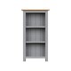 image 4 of Taberno Oak 3 Tier Bookcase Dove Grey Grey