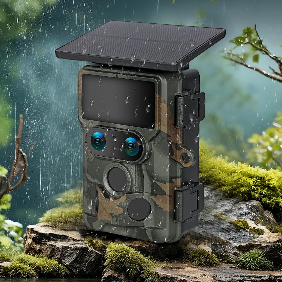image 1 of Centra Solar Trail Camera 4K Dual Lens WiFi Bluetooth Wildlife Night Vision