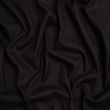 Minerva Core Range Black Stretch Woven Linen Viscose Fabric for Dressmaking, 130cm / 51" Wide - per metre