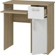 image 4 of Computer Desk Maja Sonoma Oak White (1 box) White
